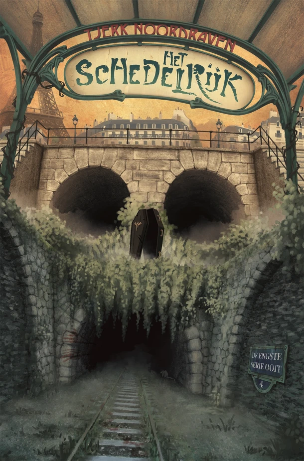Het schedelrijk – Tjerk Noordraven – boek cover