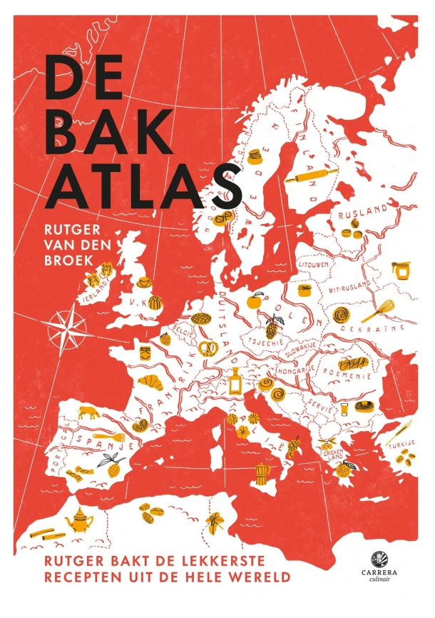De bakatlas – Rutger van den Broek – boek cover
