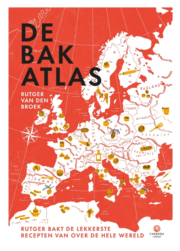 De bakatlas – Rutger van den Broek – boek cover