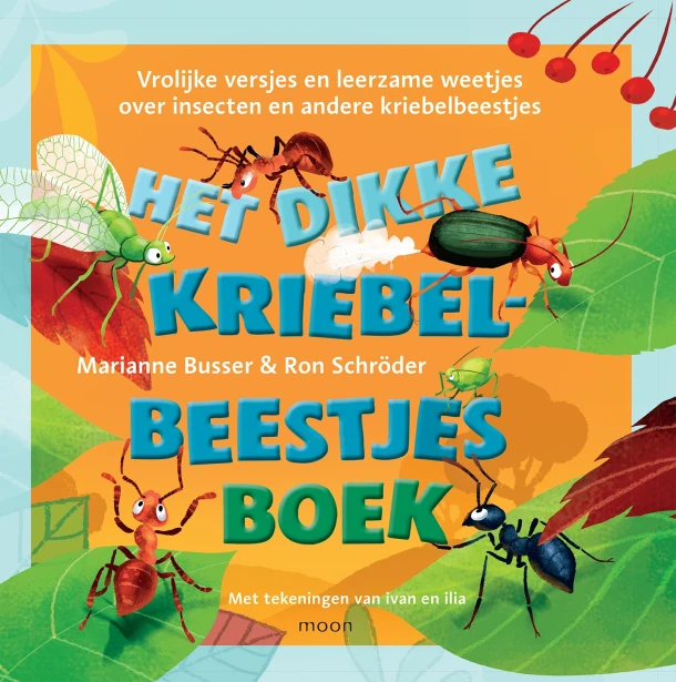 Het dikke kriebelbeestjesboek – Marianne Busser – boek cover
