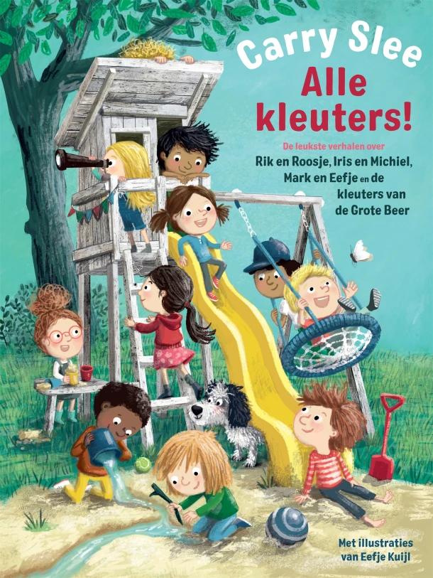 Alle kleuters! – Carry Slee – boek cover