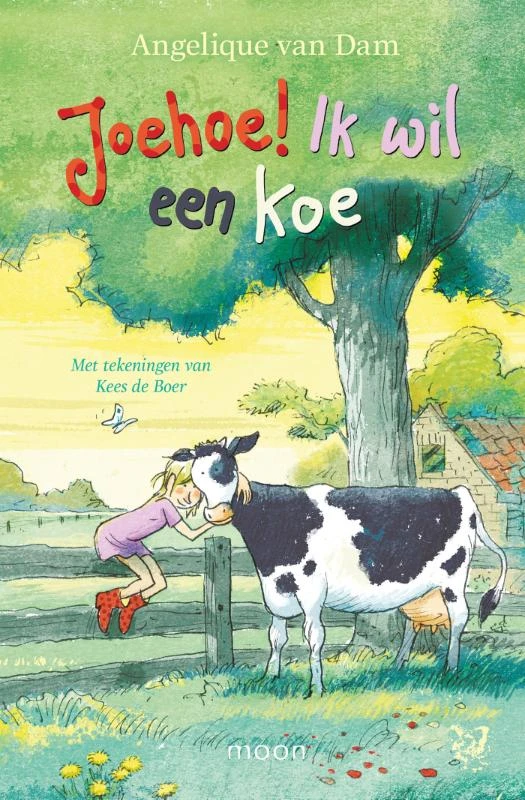 Joehoe! Ik wil een koe – Angelique van Dam – boek cover