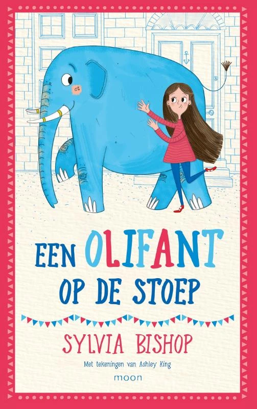 Een olifant op de stoep – Sylvia Bishop – boek cover