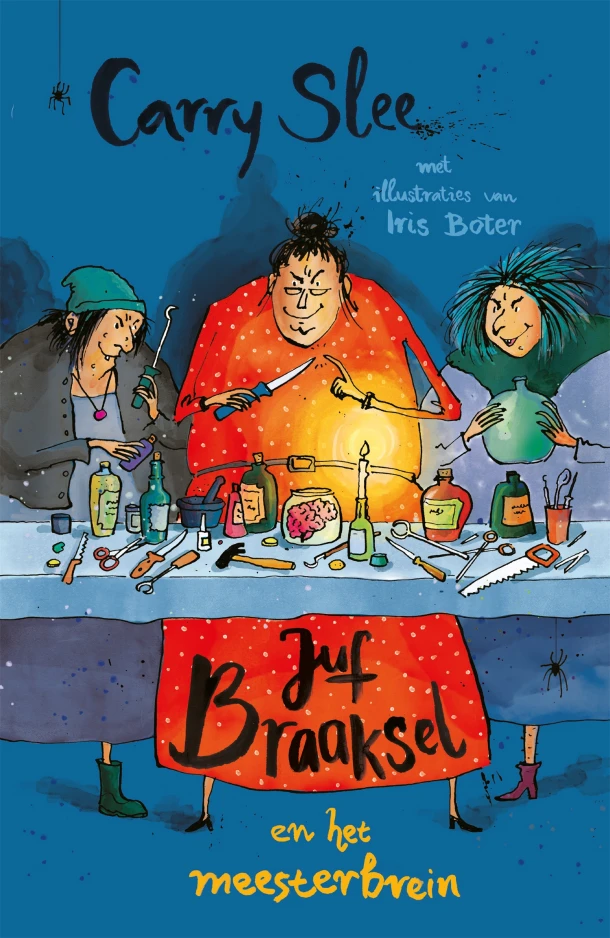 Juf Braaksel en het meesterbrein – Carry Slee – boek cover