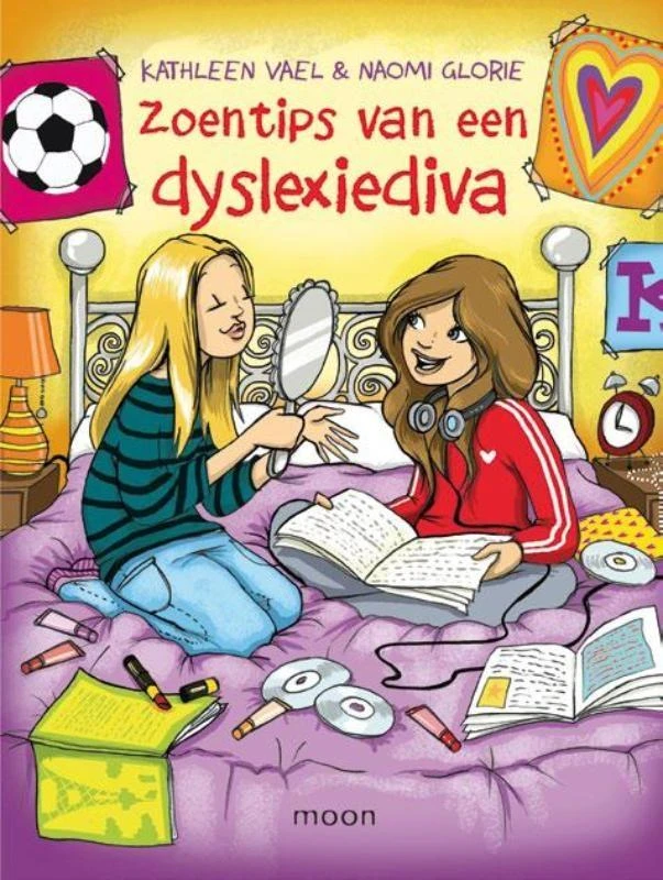 Zoentips van een dyslexiediva – Kathleen Vael – boek cover