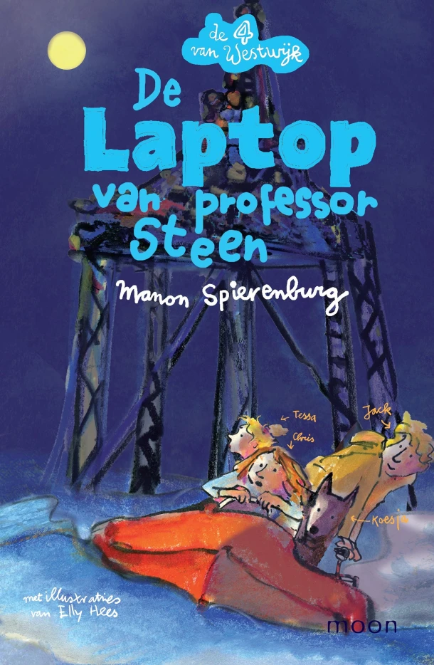 De laptop van professor Steen – Manon Spierenburg – boek cover