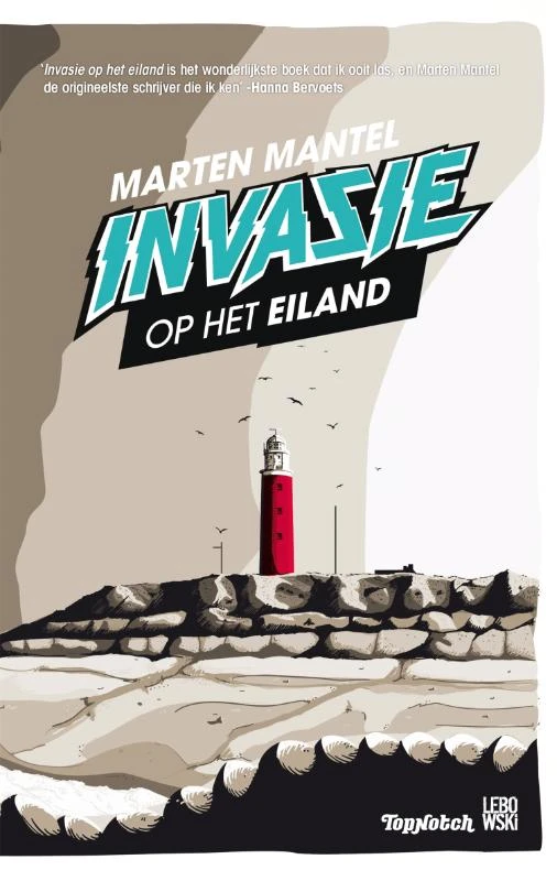 Invasie op het eiland – Marten Mantel – boek cover