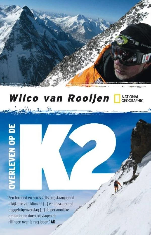 Overleven op de K2 – Wilco van Rooijen – boek cover