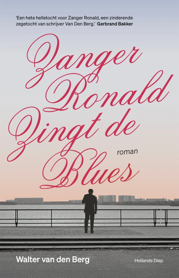 Zanger Ronald zingt de blues – Walter van den Berg – boek cover