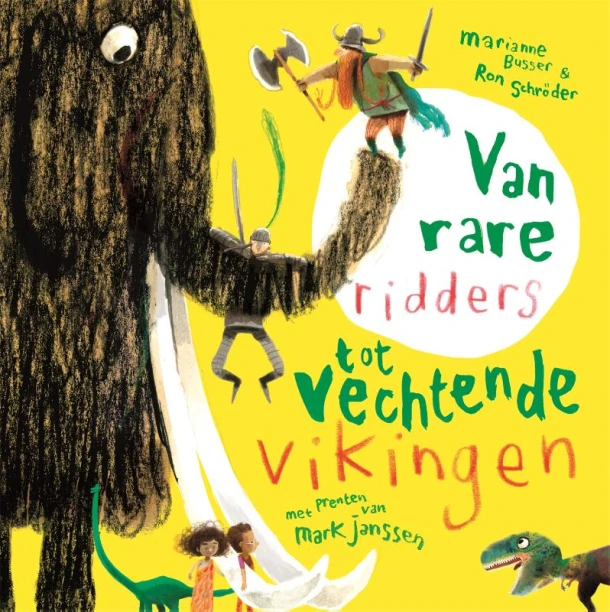 Van rare ridders tot vechtende vikingen – Marianne Busser – boek cover