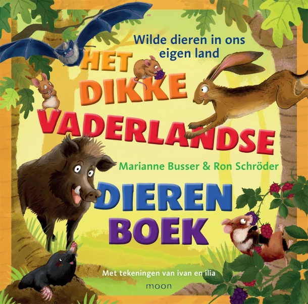 Het dikke vaderlandse dierenboek – Marianne Busser – boek cover