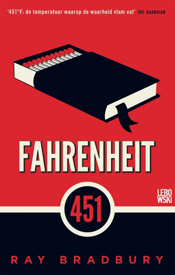 Fahrenheit 451 – Ray Bradbury – boek cover