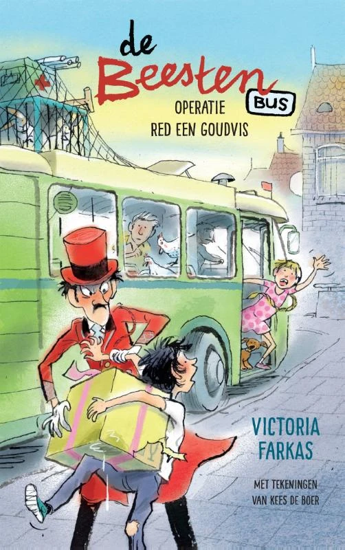 Operatie Red een goudvis – Victoria Farkas – boek cover