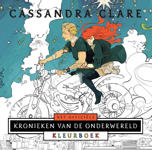Het officiële Kronieken van de Onderwereld Kleurboek – Cassandra Clare – boek cover