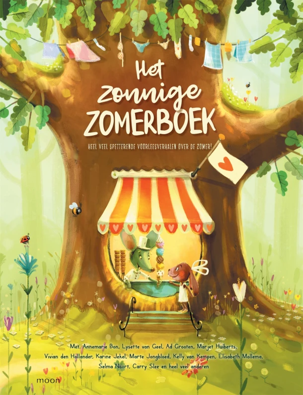 Het zonnige zomerboek – Annemarie Bon – boek cover