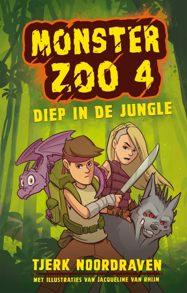 Diep in de jungle – Tjerk Noordraven – boek cover