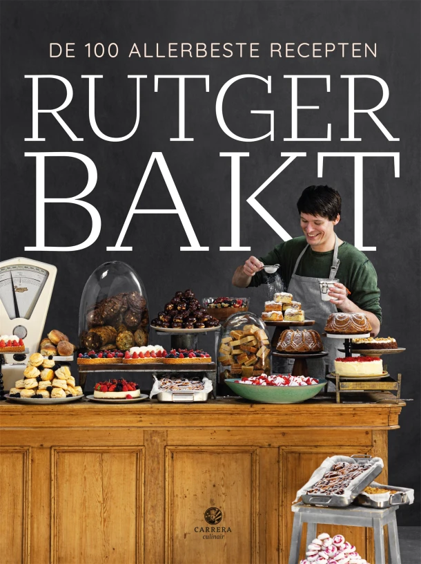 Rutger bakt de 100 allerbeste recepten – Rutger van den Broek – boek cover