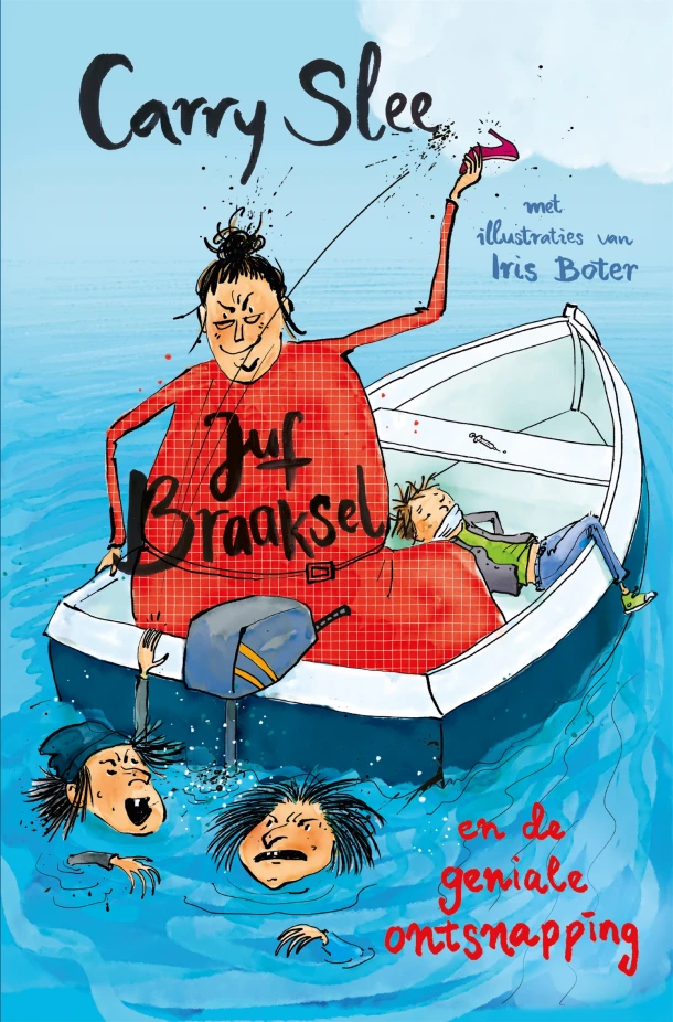 Juf Braaksel en de geniale ontsnapping – Carry Slee – boek cover