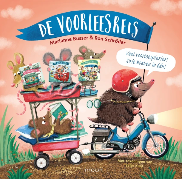 De voorleesreis – Marianne Busser – boek cover