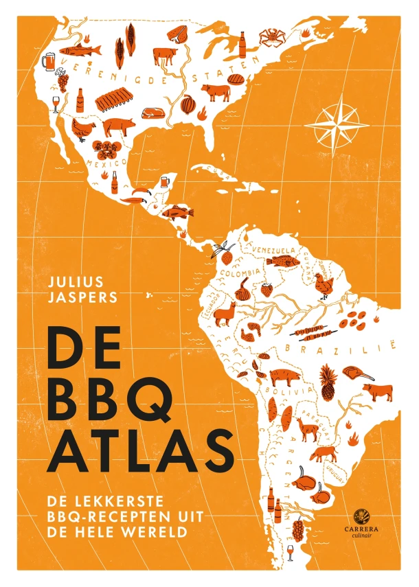 De BBQatlas – Julius Jaspers – boek cover