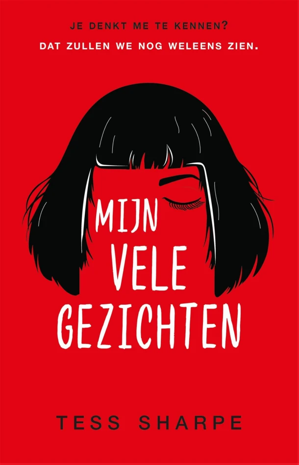 Mijn vele gezichten – Tess Sharpe – boek cover