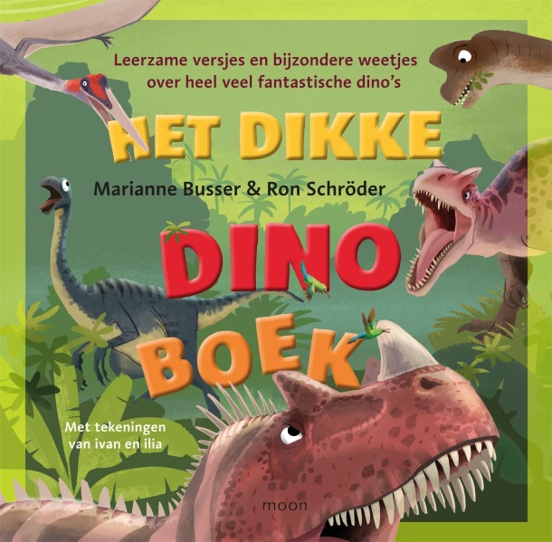 Het dikke dinoboek – Marianne Busser – boek cover