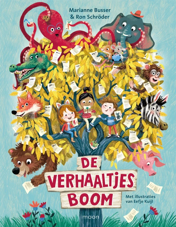 De verhaaltjesboom – Marianne Busser – boek cover