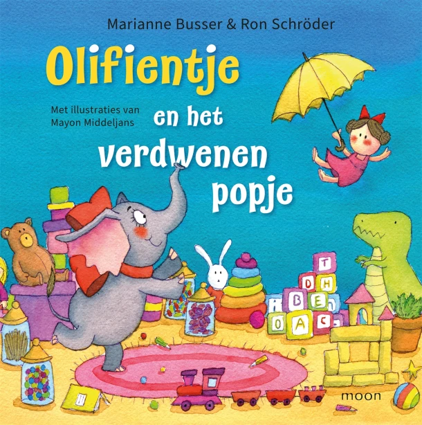 Olifientje en het verdwenen popje – Marianne Busser – boek cover