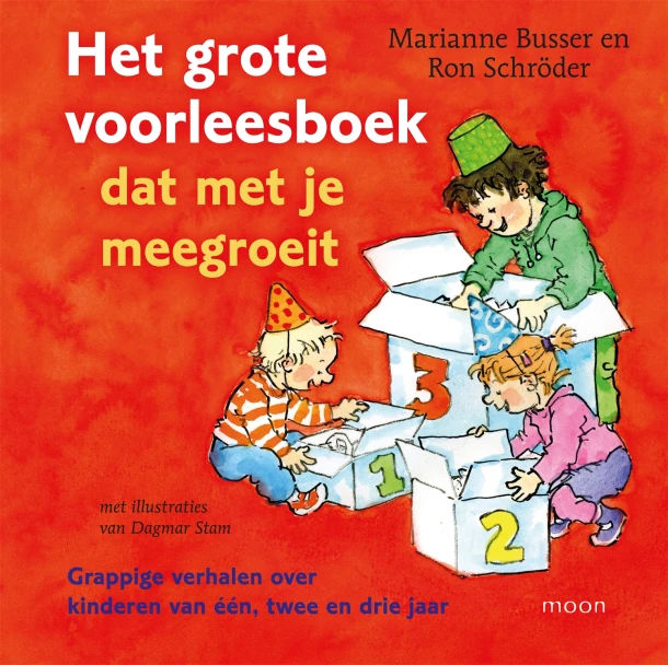 Het grote voorleesboek dat met je meegroeit – Marianne Busser – boek cover
