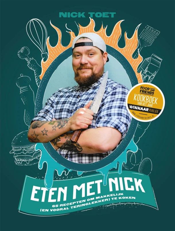 Eten met Nick – Nick Toet – boek cover