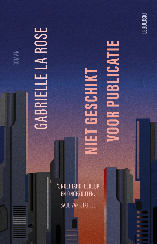 Niet geschikt voor publicatie – Gabrielle la Rose – boek cover