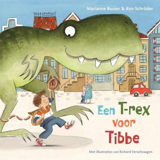 Een T-rex voor Tibbe – Marianne Busser – boek cover