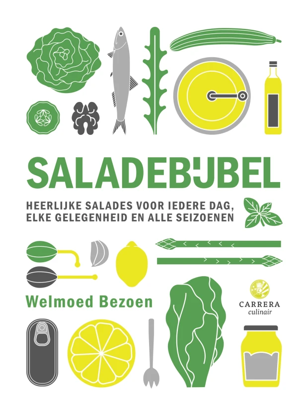 Saladebijbel – Welmoed Bezoen – boek cover