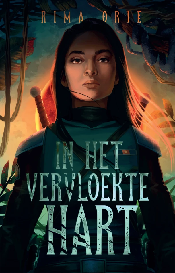 In het vervloekte hart – Rima Orie – boek cover