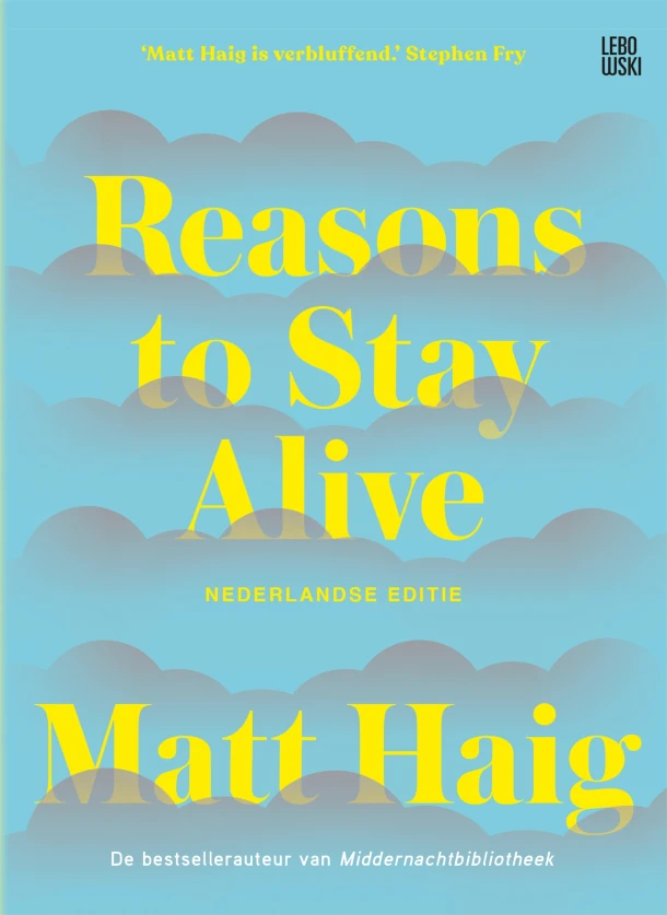 Reasons to Stay Alive – Matt Haig – boek cover