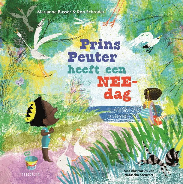 Prins Peuter heeft een nee-dag – Marianne Busser – boek cover