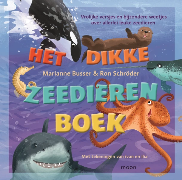 Het dikke zeedierenboek – Marianne Busser – boek cover