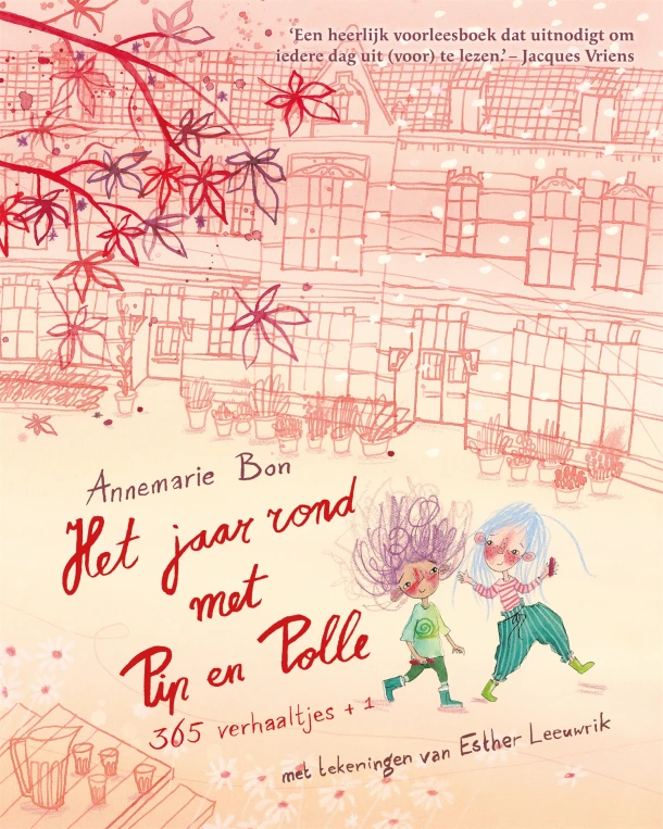 Het jaar rond met Pip en Polle – Annemarie Bon – boek cover
