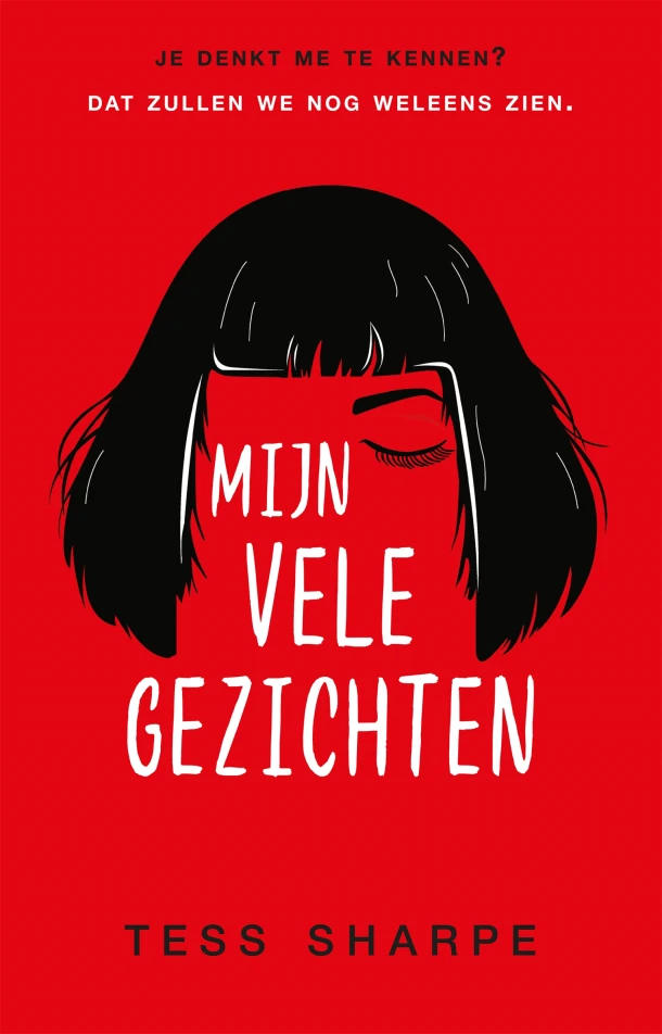 Mijn vele gezichten – Tess Sharpe – boek cover