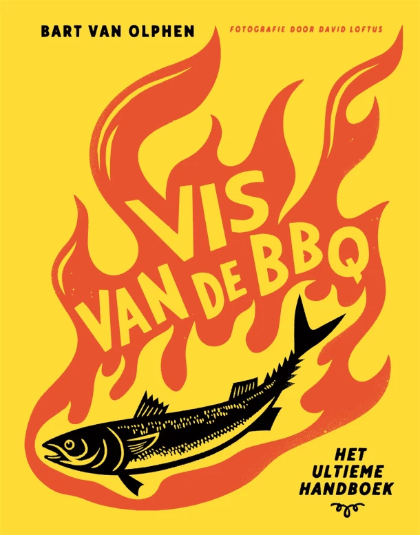 Vis van de BBQ – Bart van Olphen – boek cover