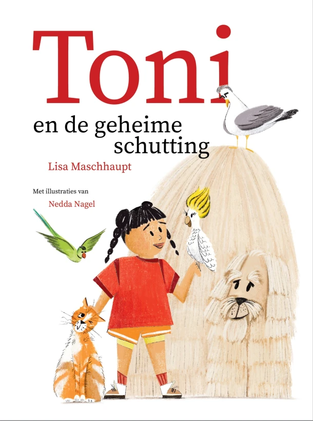 Toni en de geheime schutting – Lisa Maschhaupt – boek cover