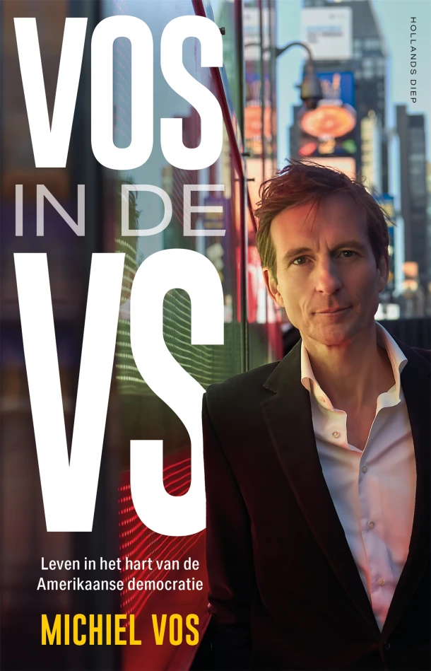 Vos in de VS – Michiel Vos – boek cover