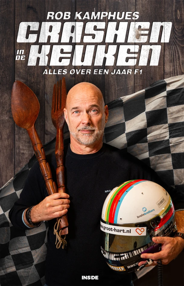Crashen in de keuken – Rob Kamphues – boek cover