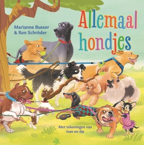 Allemaal hondjes – Marianne Busser – boek cover