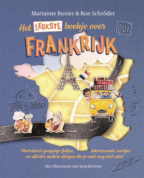 Het leukste boekje over Frankrijk – Marianne Busser – boek cover