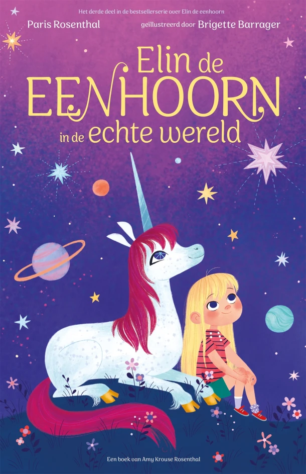 Elin de eenhoorn in de echte wereld – Paris Rosenthal – boek cover