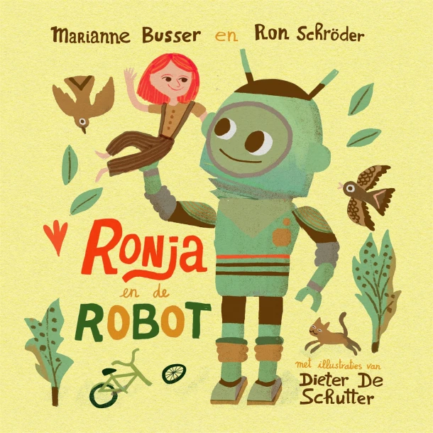 Ronja en de robot – Marianne Busser – boek cover