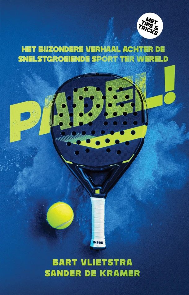 Padel! – Bart Vlietstra – boek cover