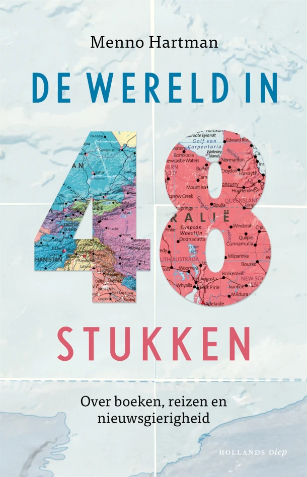 De wereld in 48 stukken – Menno Hartman – boek cover