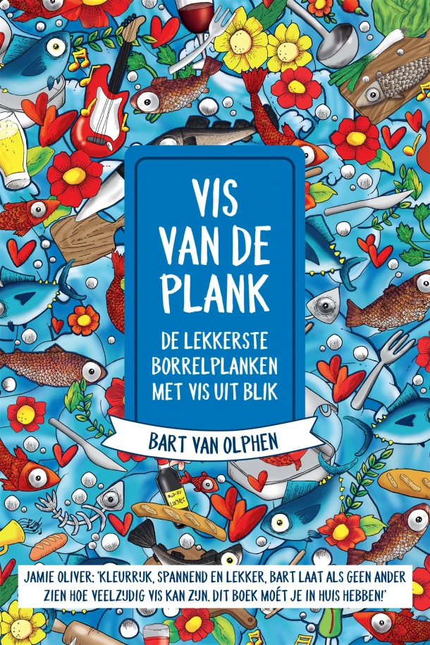 Vis van de plank – Bart van Olphen – boek cover